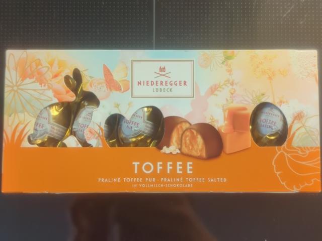 Niederegger Toffee, Praliné Toffee Pur in Vollmilch -Schokolade  | Hochgeladen von: Nudl