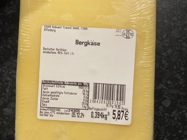 Bergkäse, mindestens 45% Fett von LaraBirk | Hochgeladen von: LaraBirk