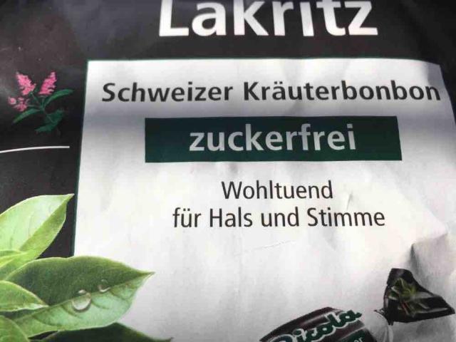 Ricola Lakritz zuckerfrei (JH), Lakritz von FraukeG | Hochgeladen von: FraukeG