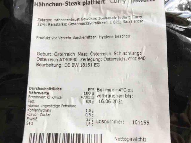 Hähnchen-Steak platziert ?Curry? gewürzt von Rouven162 | Hochgeladen von: Rouven162