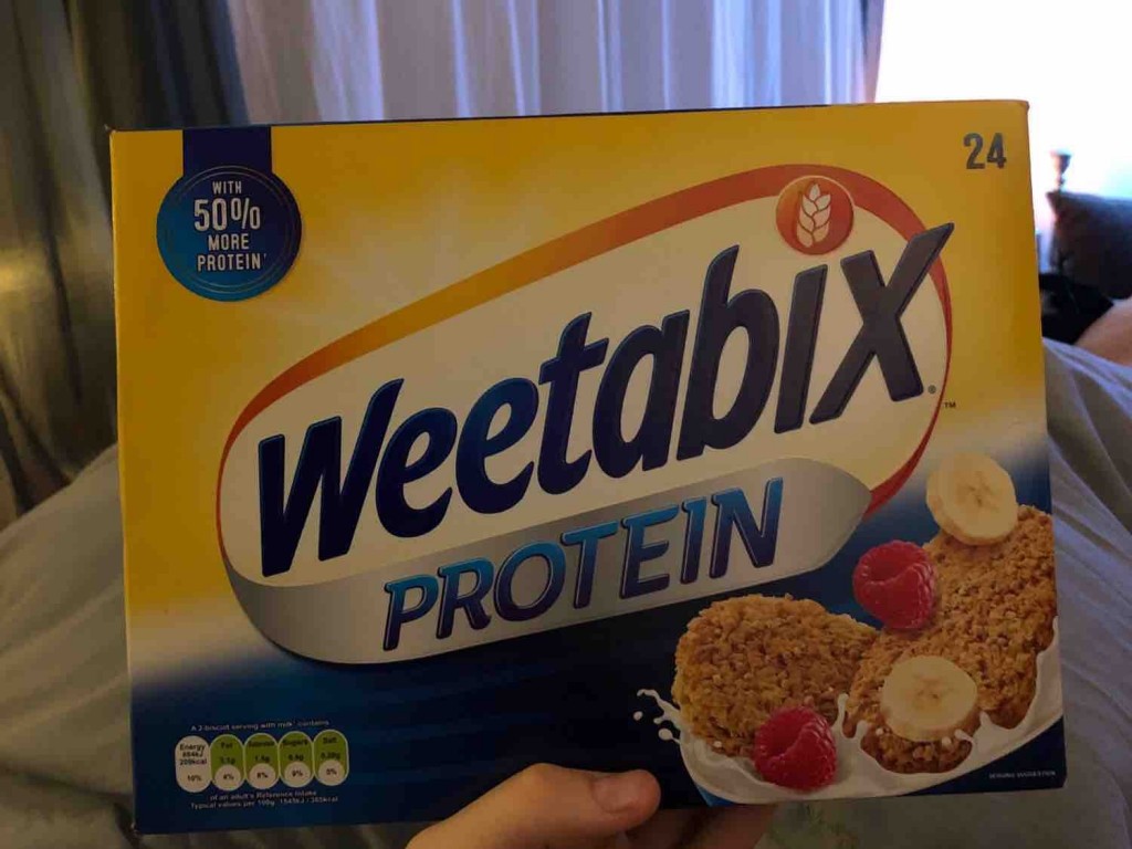 Weetabix Protein, whole what ceral with crispy pieces/vitamins v | Hochgeladen von: einaronclark