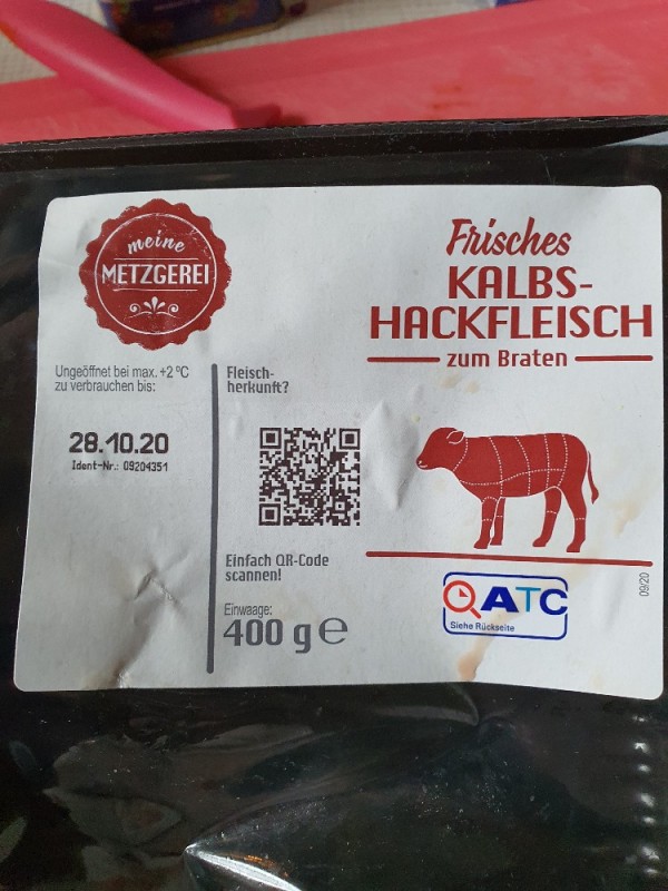 Frisches Kalbs-Hackfleisch, Zum Braten von kibbles6 | Hochgeladen von: kibbles6