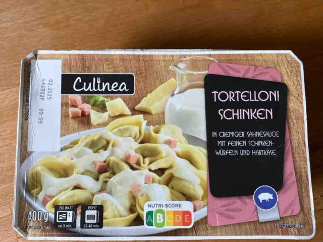 Tortellini Schinken, In cremiger Sahnesauce mit feinen Schinkenw | Hochgeladen von: SabineAhlfeld