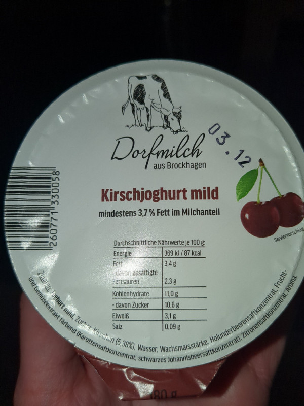 Kirschjoghurt mild, 3,7% Fett im Milchanteil von Dany Lein | Hochgeladen von: Dany Lein