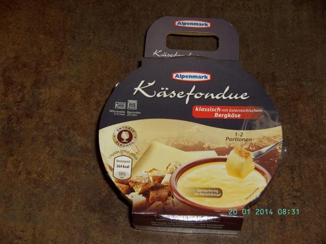 Alpenmark Käsefondue klassisch, klassisch mit österreichisch | Hochgeladen von: PeggySue2509