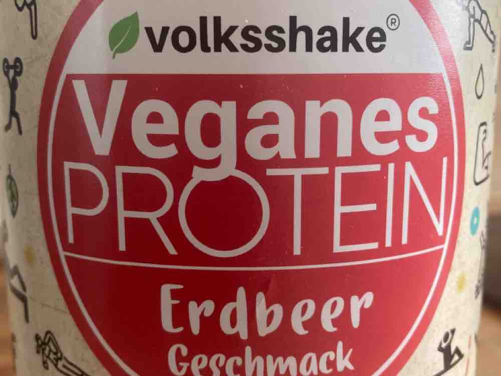 Volksshake Veganes Protein (Erdbeere), mit Wasser von DaRema | Hochgeladen von: DaRema