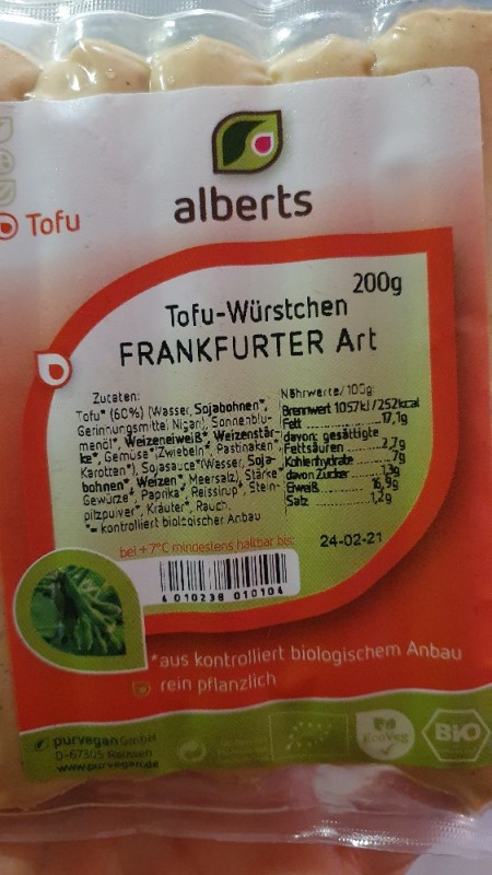 Tofu Würstchen  Frankfurter Art  von anmablu | Hochgeladen von: anmablu