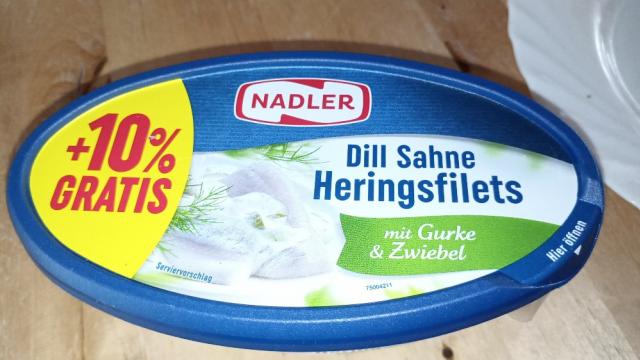 Dill Sahne Heringsfilets, mit Gurke & Zwiebel von taupanfddb | Hochgeladen von: taupanfddb109