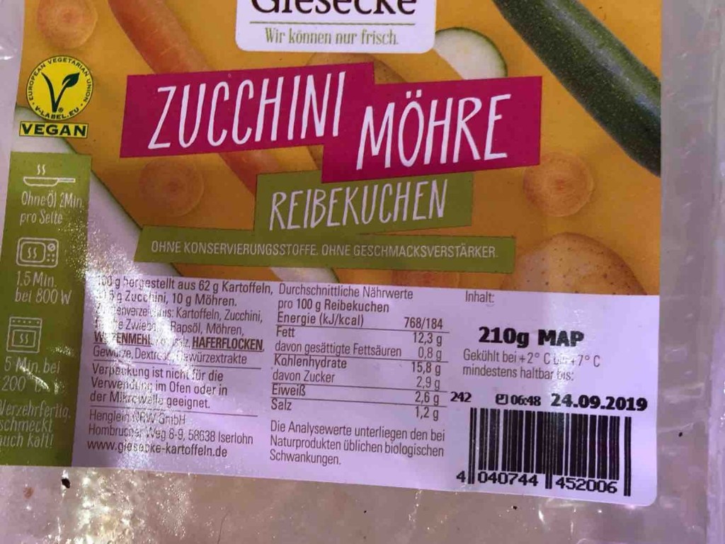 Zucchini Möhre Reibekuchen von Jimyape | Hochgeladen von: Jimyape