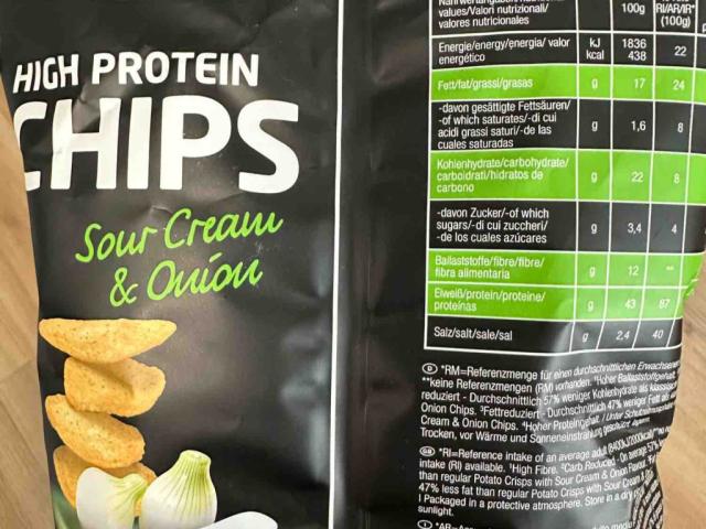 High Protein Chips, Sour Cream & Onion von marcfddb | Hochgeladen von: marcfddb