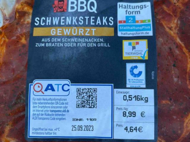 BBQ Schwenksteak, Aldi von Saschi75 | Hochgeladen von: Saschi75