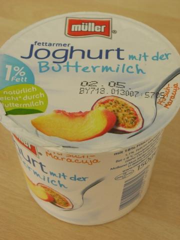 Joghurt mit Buttermilch, Pfirsich Maracuja | Hochgeladen von: Teecreme