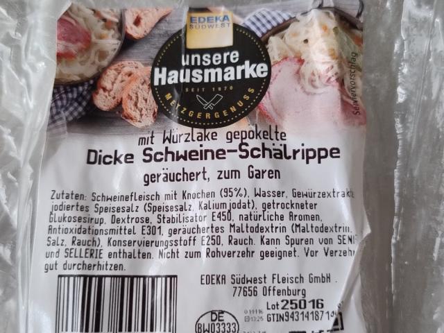 Dicke Schweine-Schälrippe, geräuchert von daja | Hochgeladen von: daja