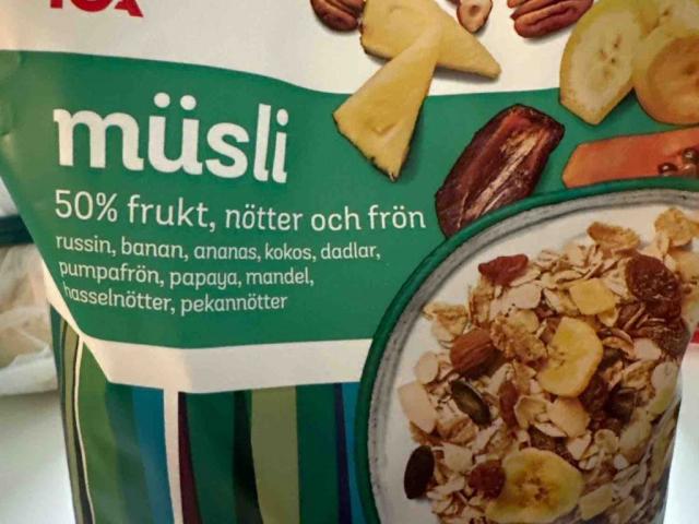 ICA Müsli  50% frukt, nötter och frön von FK14 | Hochgeladen von: FK14