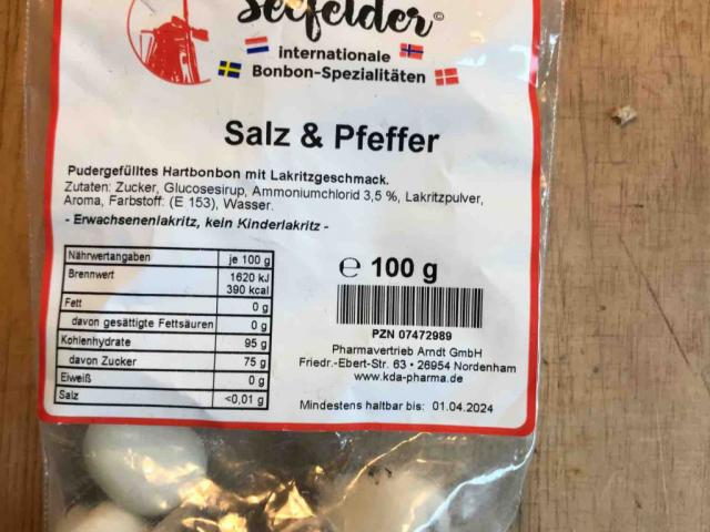 Salz und Pfeffer, Erwachsenenlakritz - kein Kinderlakritz von CH | Hochgeladen von: CHaake