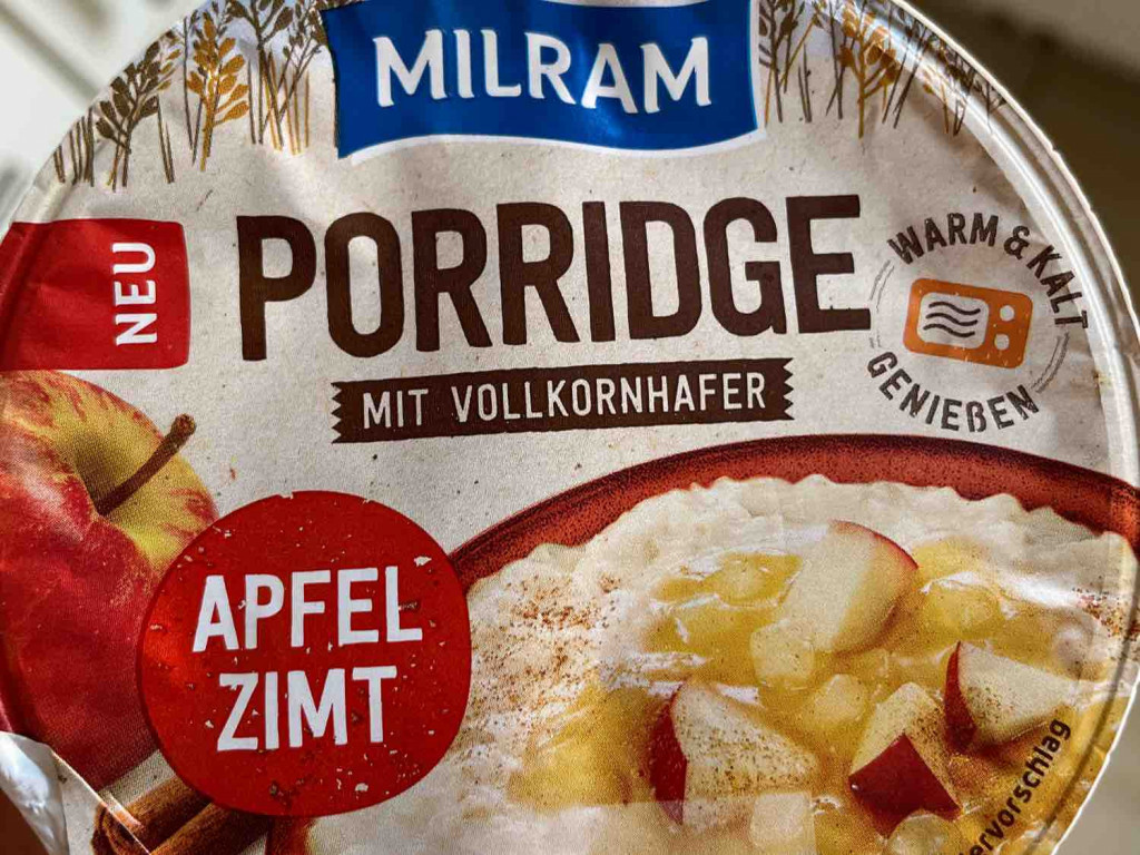 Porridge, mit Vollkornhafer Apfel Zimt von mbeer92442 | Hochgeladen von: mbeer92442