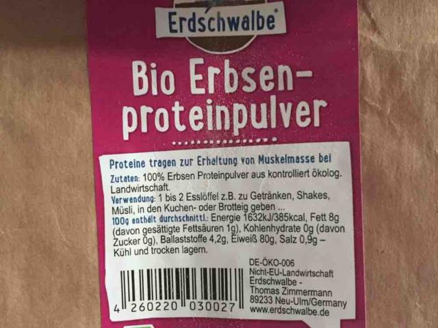 Bio Erbsen Protein Pulver  von dfelvis | Hochgeladen von: dfelvis