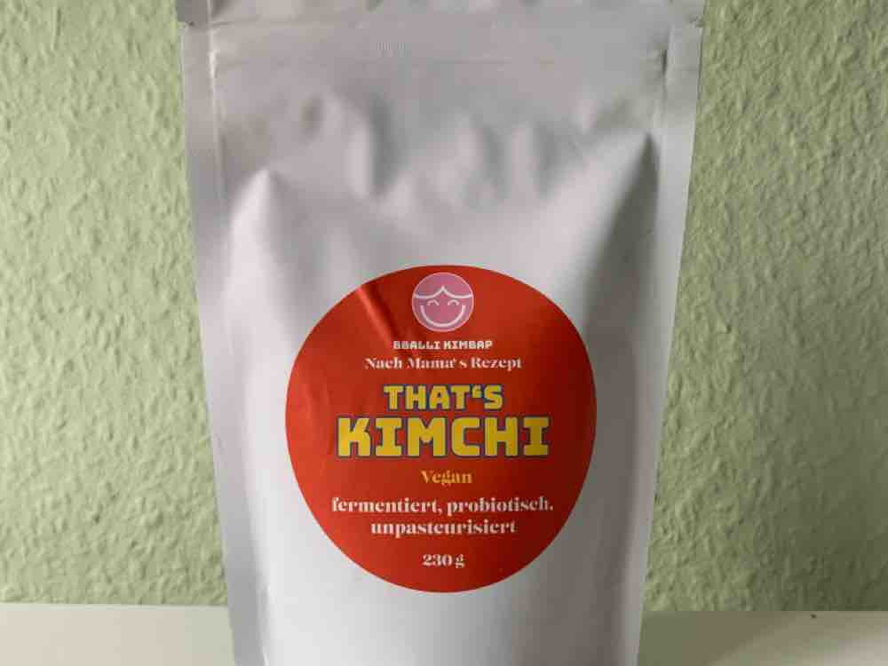 That’s Kimchi, fermentiert, probiotisch, um pasteurisiert von fi | Hochgeladen von: fitnessfio