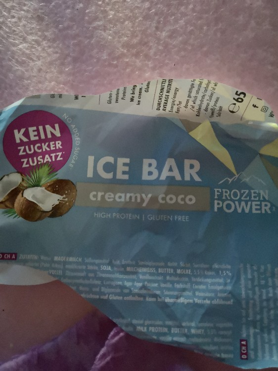 Protein Ice Bar, Creamy Cocos von Iizziemar | Hochgeladen von: Iizziemar