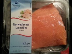 Norwegisches Lachsfilet mit Haut, Fisch | Hochgeladen von: FitGuy87