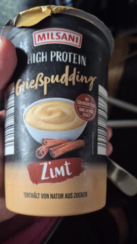 High Protein Grießpudding, Zimt von nessinueht | Hochgeladen von: nessinueht