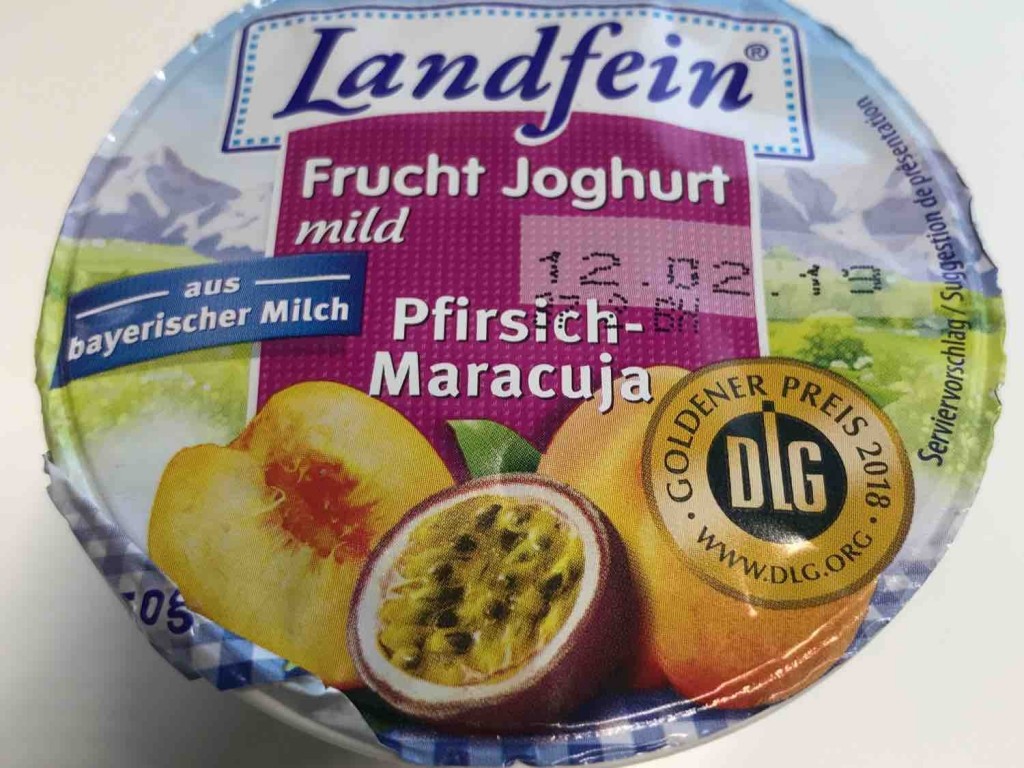 Frucht Joghurt mild Pfirsich Maracuja , aus bayerischer Milch vo | Hochgeladen von: Spieler0815
