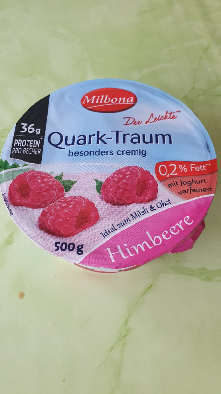Quark-Traum Himbeere, mit Joghurt verfeinert von koenigsroeslau2 | Hochgeladen von: koenigsroeslau297