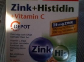 Zink Histidin Vitamin C  aktiv, L-Histidin 100 mg | Hochgeladen von: rai27