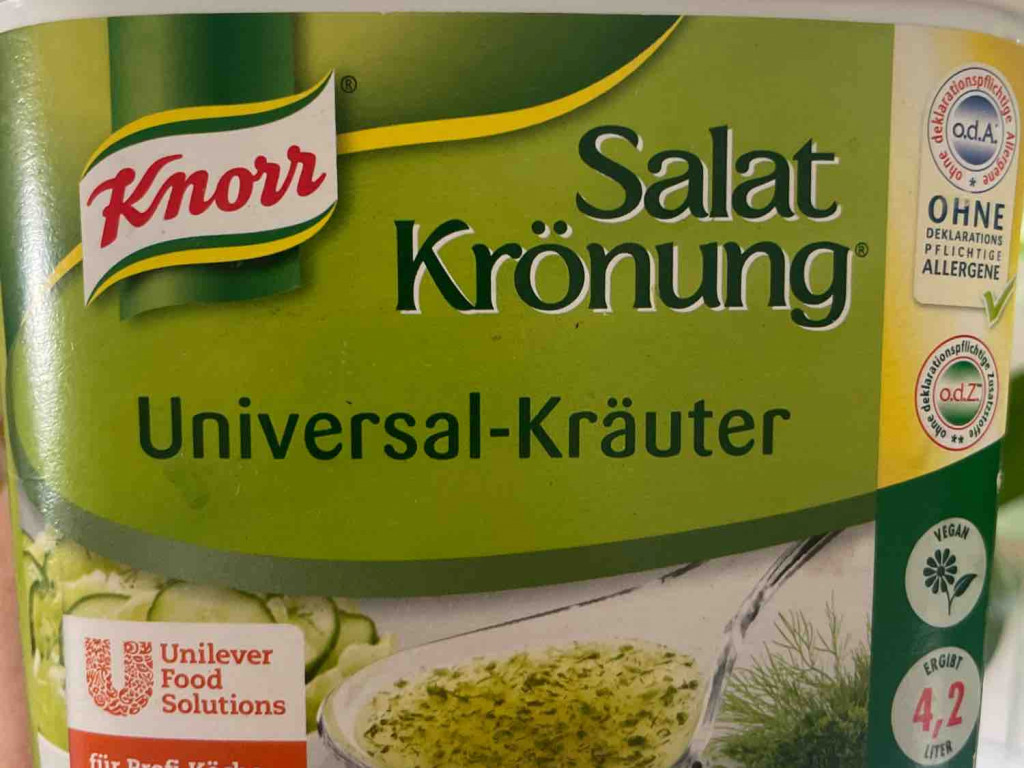 Salat Krönung (Trockenprodukt!), Universal-Kräuter von Kinimodz | Hochgeladen von: Kinimodz