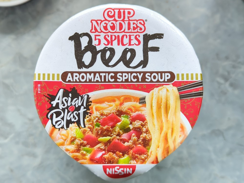 Cup Noodles, 5 Spices Beef von Virida | Hochgeladen von: Virida Cup Noodles, 5 Spices Beef von Virida | Hochgeladen von: Virida