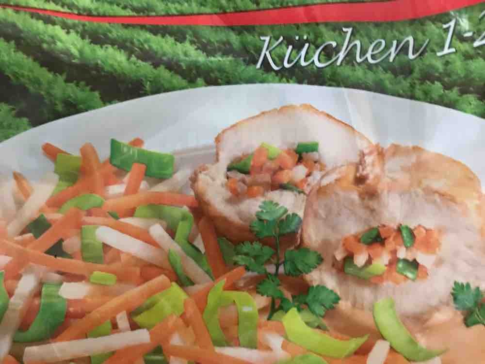 Feines Streifengemüse - Küchen 1-2-3, Karotten, Lauch, Sellerie  | Hochgeladen von: junkerdavid952