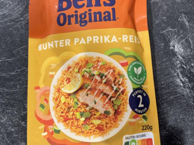 Bunter Paprika- Reis, 1,7g Fett von lucasavoia2 | Hochgeladen von: lucasavoia2