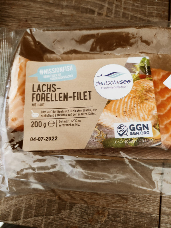Lachs-Forellen-Filet, mit Haut von freezer2500 | Hochgeladen von: freezer2500
