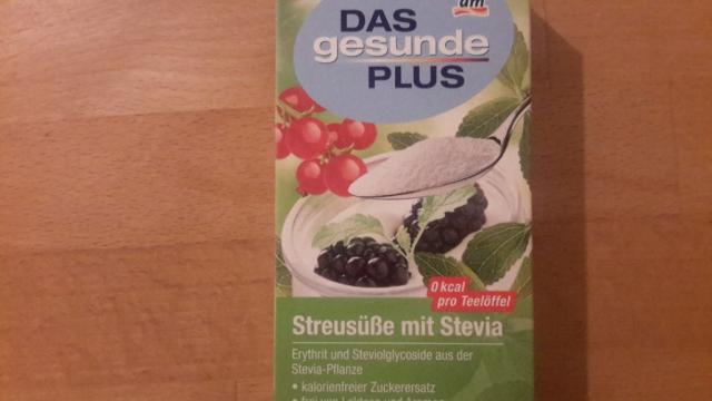 Stevia Streusüße (das Gesunde Plus), süß | Hochgeladen von: subtrahine