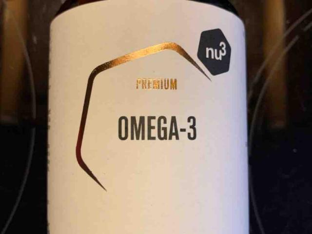 nu3 Premium Omega-3, Fischöl-Kapsel (400mg EPA & 200mg DHA)  | Hochgeladen von: Gedl