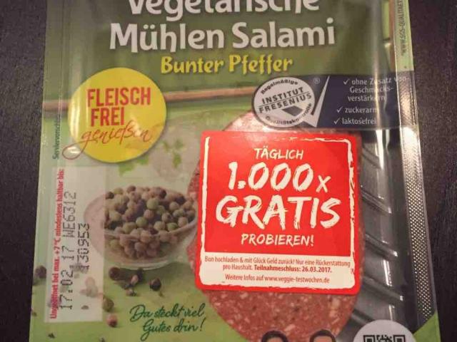 Vegetarische Mühlen Salami, Bunter Pfeffer von Robin70 | Hochgeladen von: Robin70