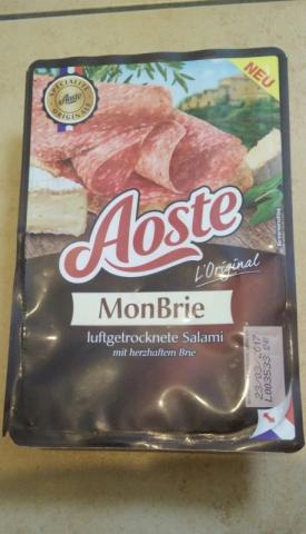 MonBrie,  - luftgetrocknete Salami (mit herzhaftem Brie) | Hochgeladen von: Götterwind