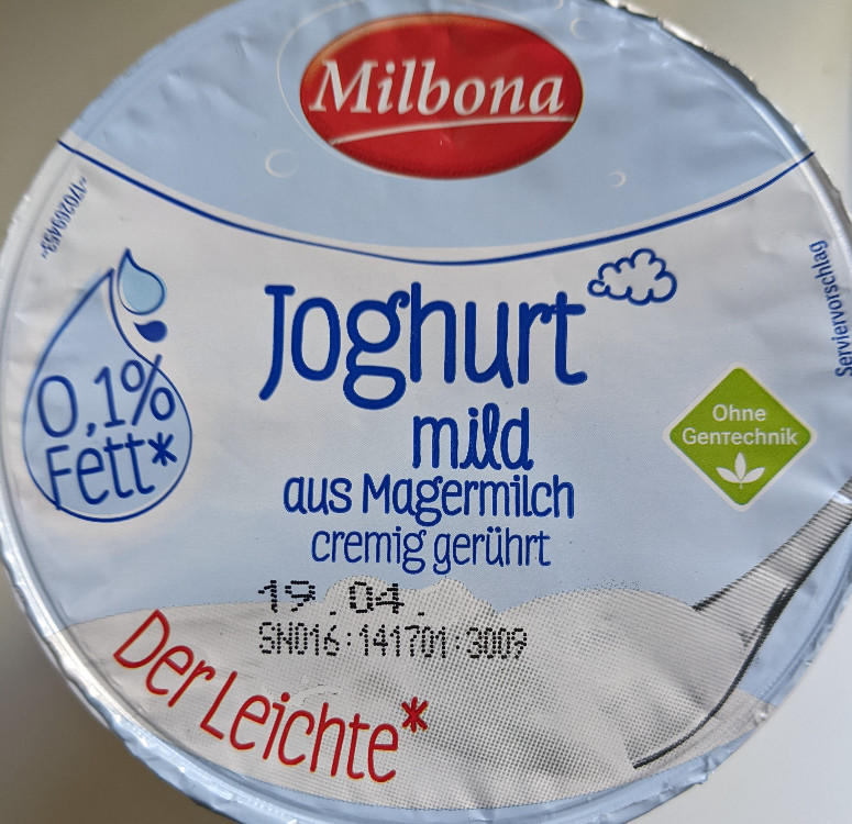 Bio Natur-Joghurt,  0,1 % Fett von Wanderschuh | Hochgeladen von: Wanderschuh