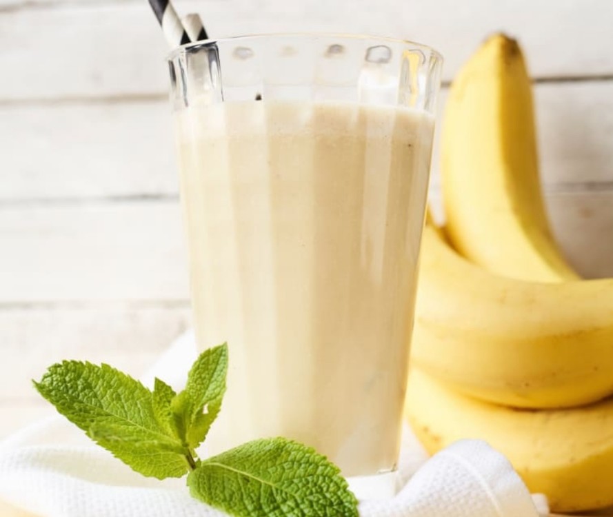 Erdnuss-Bananen-Proteinshake von michaelresch | Hochgeladen von: michaelresch