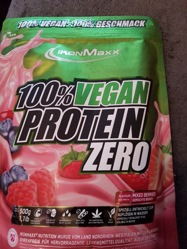 100% Vegan Protein Zero, Mixed Berries von Tribi | Hochgeladen von: Tribi