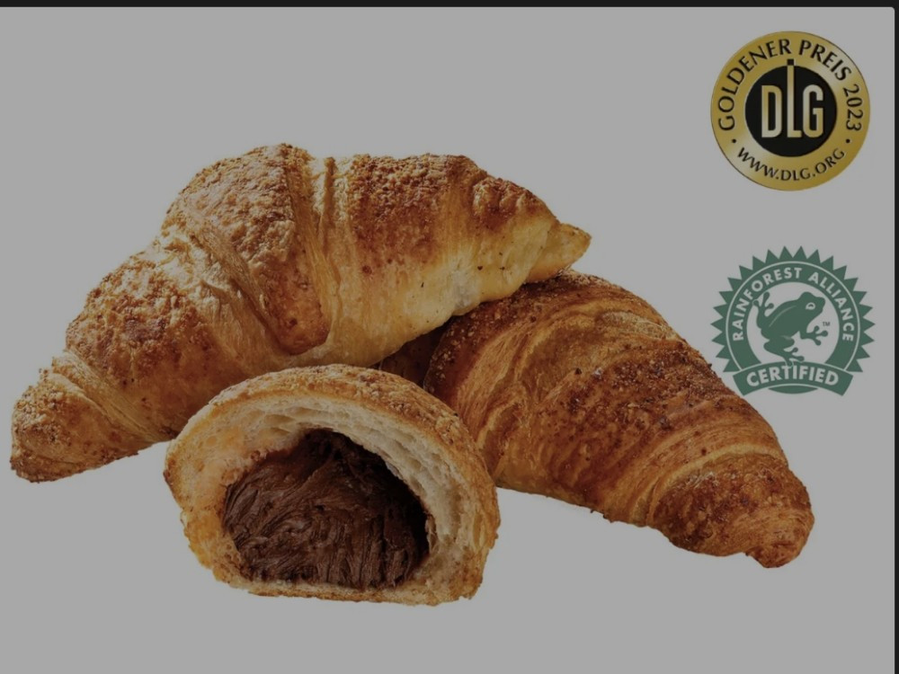 Buttercroissant mit Nuss Nougat Creme 85 g von micc | Hochgeladen von: micc