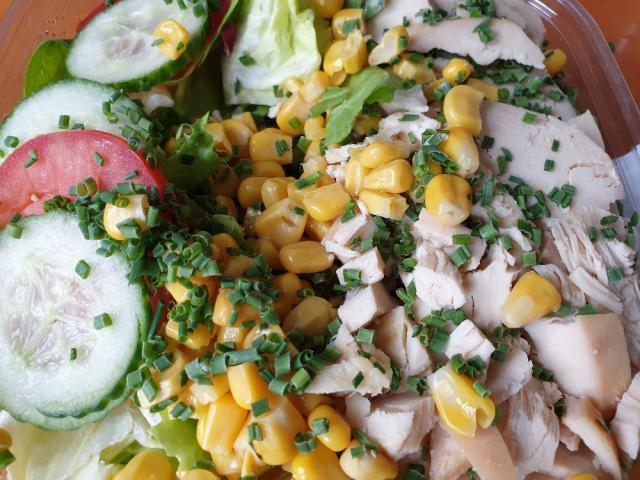 Salat mit Hühnerstreifen von bendotat | Hochgeladen von: bendotat