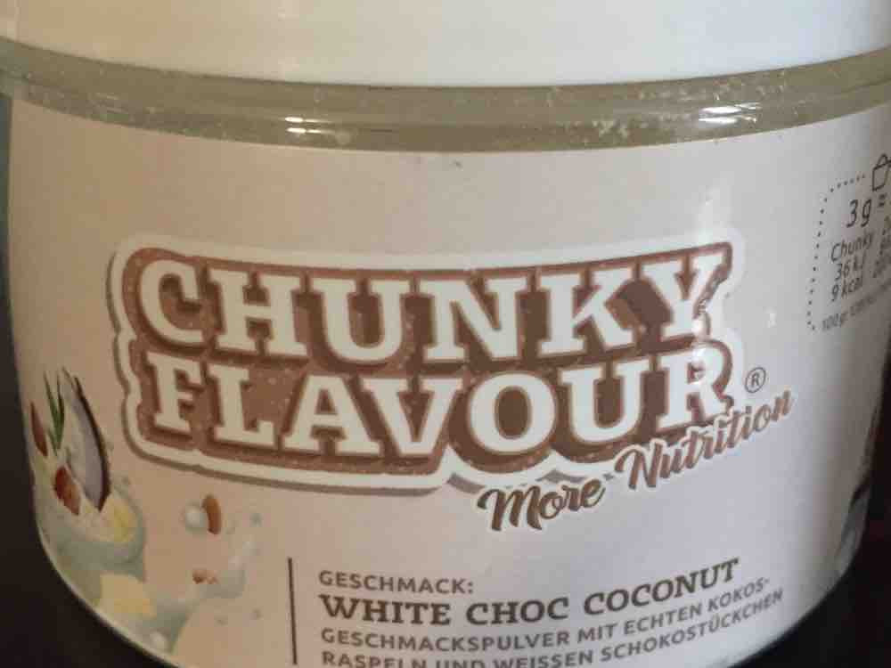 Chunky Flavor, White Choc Coconut von stellalost | Hochgeladen von: stellalost