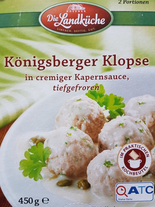 Königsberger Klopse in cremiger Kapernsauce von Breite.Schulter | Hochgeladen von: Breite.Schulter