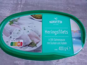 Heringsfilet, Dill Sahnesauce mit Gurken und Äpfeln | Hochgeladen von: Silvi59