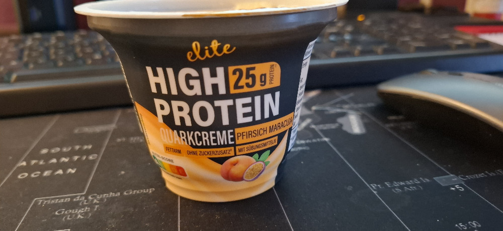 High Protein Quarkcreme - Pfirsich  Maracuja von buecherbine | Hochgeladen von: buecherbine