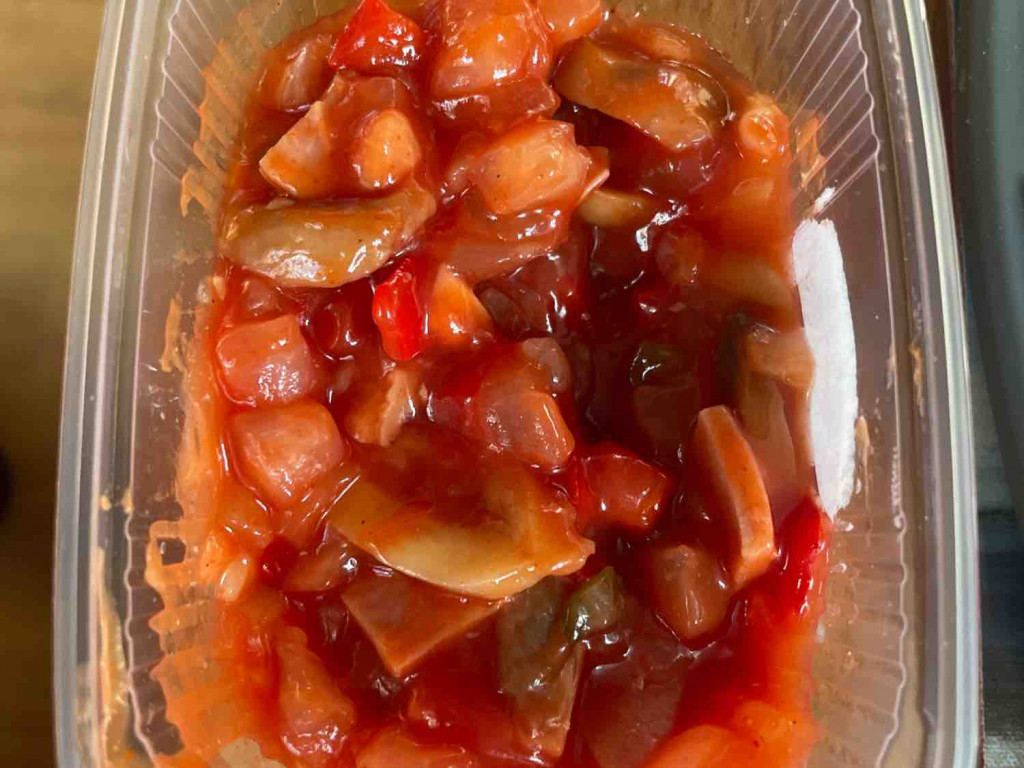 Russischer Salat mit Fleischbrät & Paprika, Ketchup von lima | Hochgeladen von: lima356