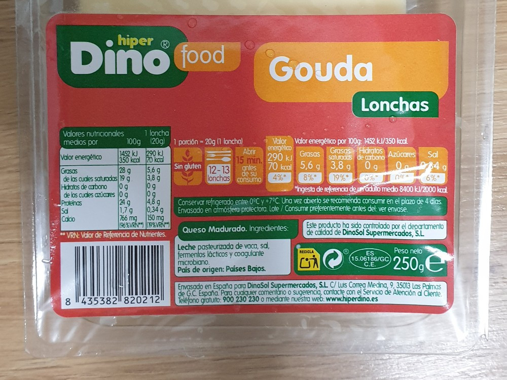 Gouda Lonchas, hiperdino food von rmreitsch554 | Hochgeladen von: rmreitsch554