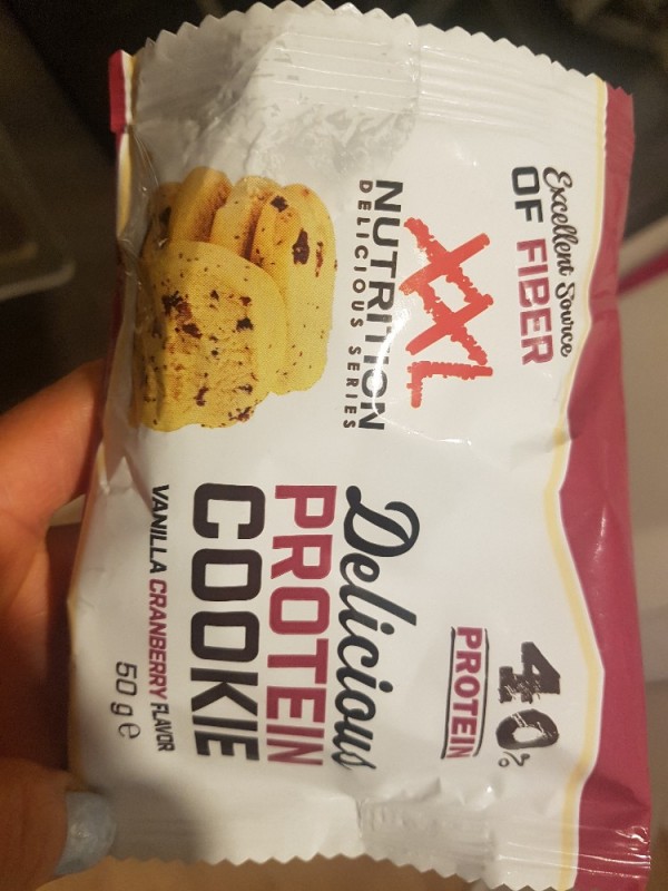 Delicious Protein Cookie, Vanilla Cranberry Flavor von Campbell | Hochgeladen von: Campbell Delicious Protein Cookie, Vanilla Cranberry Flavor von Campbell | Hochgeladen von: Campbell