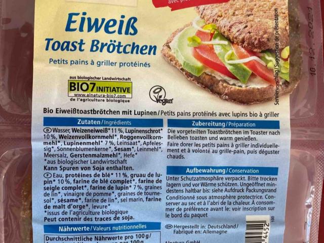 Alnatura Eiweiß Toast Brötchen by YuanS | Uploaded by: YuanS